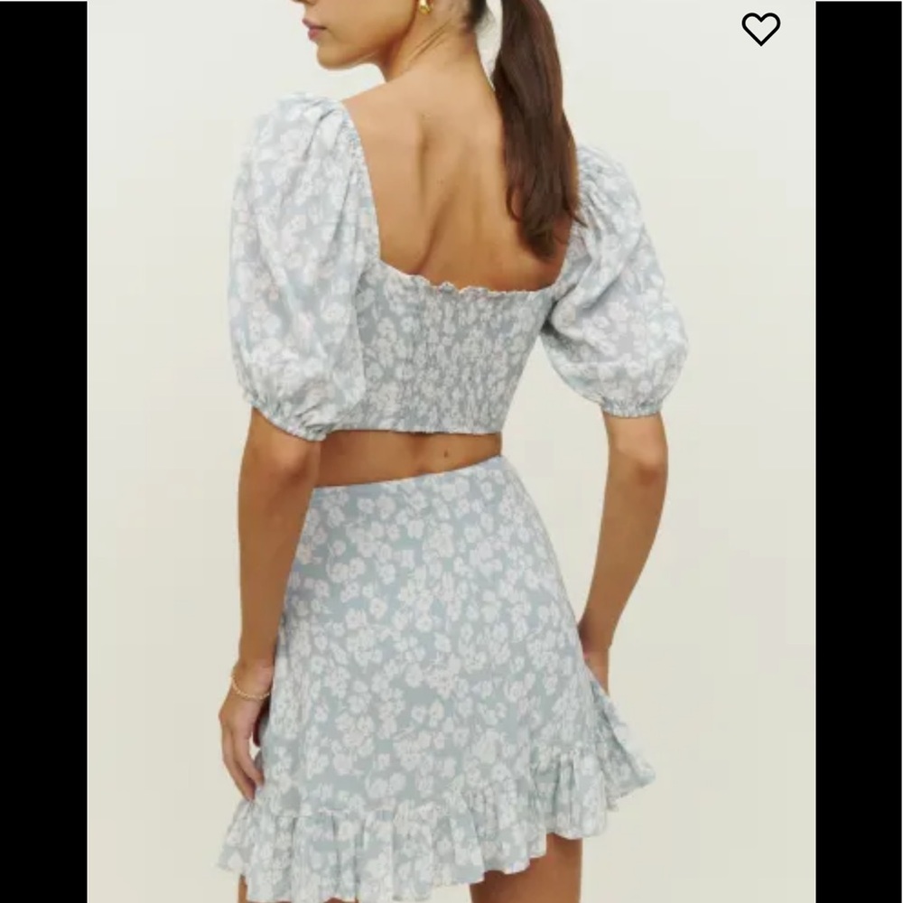 Reformation Sinead Two Piece Sofie AUTHENTIC - Picture 4 of 15